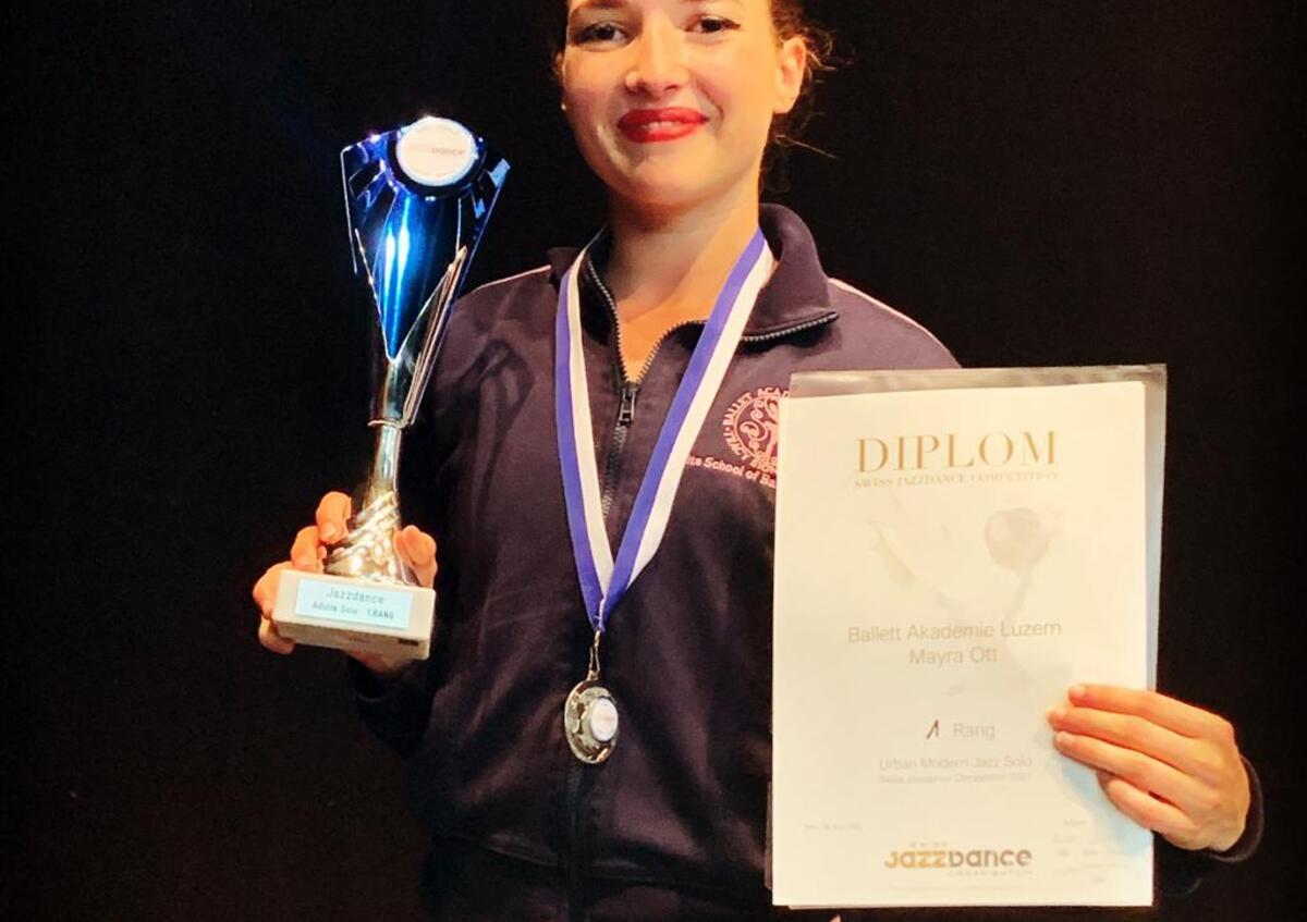 Mayra Ott Gewinnerin der Swiss Jazzdance Competition
