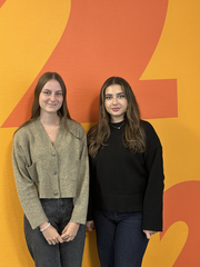 Noémi F. und Aya A., Lernende Fachfrau Apotheke EFZ, 2. Lehrjahr 2024/2025